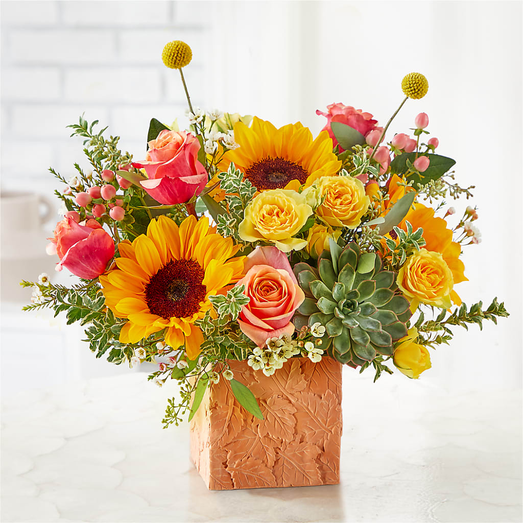 Sunflower Season Bouquet – BLOOMERS FLOWERS & GIFTS, Campbell CA