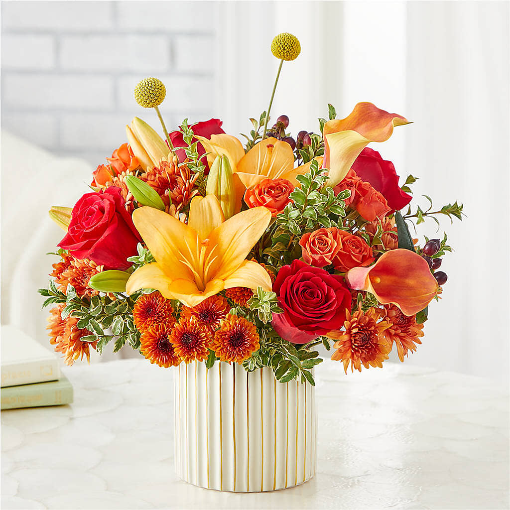 Scarlet Skies Bouquet – BLOOMERS FLOWERS & GIFTS, Campbell CA