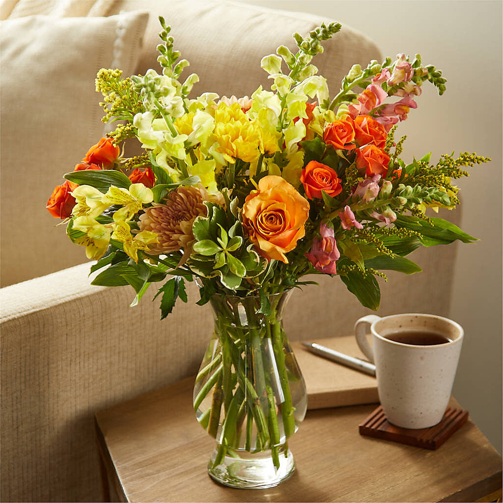 Fall Delight – A Florist Original – BLOOMERS FLOWERS & GIFTS, Campbell CA