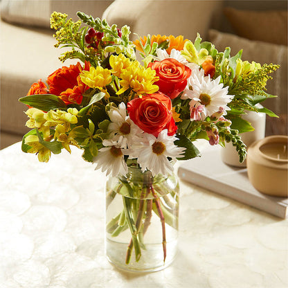 Fall Delight – A Florist Original – BLOOMERS FLOWERS & GIFTS, Campbell CA