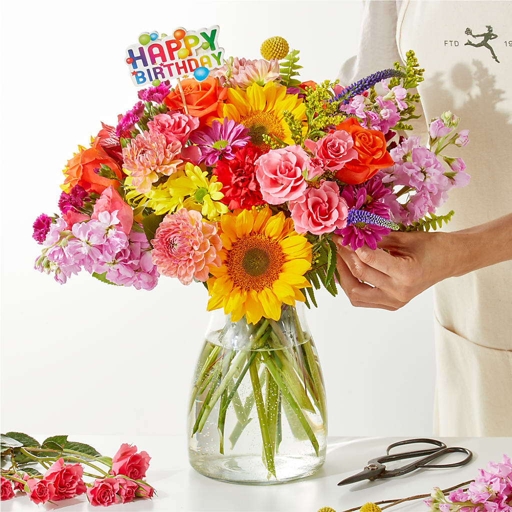 Cue the Confetti - A Florist Original – BLOOMERS FLOWERS & GIFTS, Campbell CA