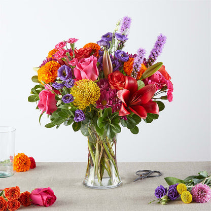 Feast of Color – A Florist Original – BLOOMERS FLOWERS & GIFTS, Campbell CA