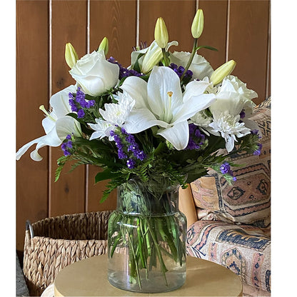 Beyond Blue Bouquet – BLOOMERS FLOWERS & GIFTS, Campbell CA