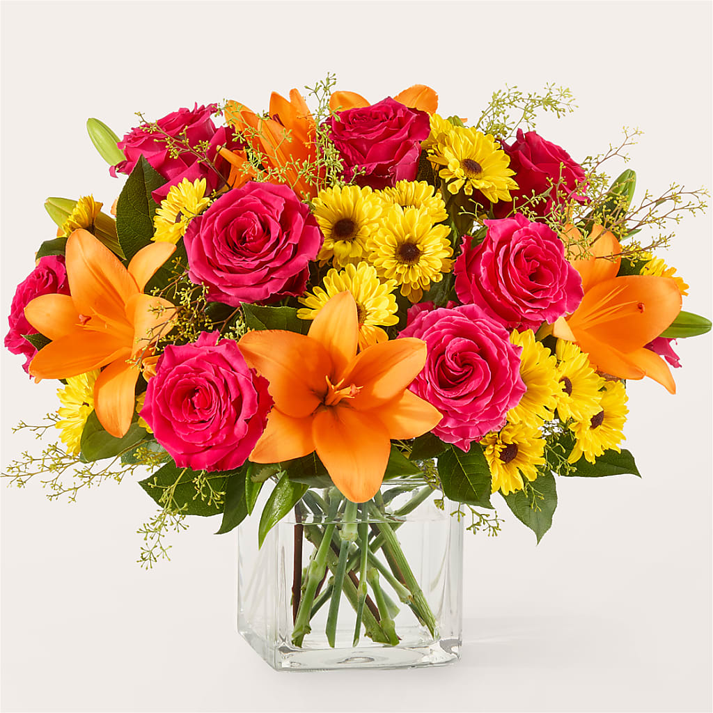 Neon Lights Bouquet – BLOOMERS FLOWERS & GIFTS, Campbell CA