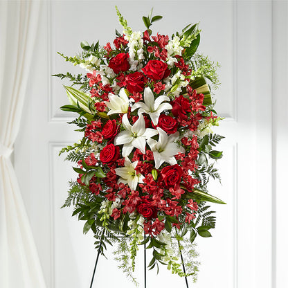 Everlasting Memory Standing Spray – BLOOMERS FLOWERS & GIFTS, Campbell CA