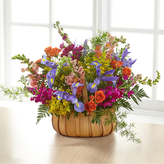 Garden of Life Basket – BLOOMERS FLOWERS & GIFTS, Campbell CA