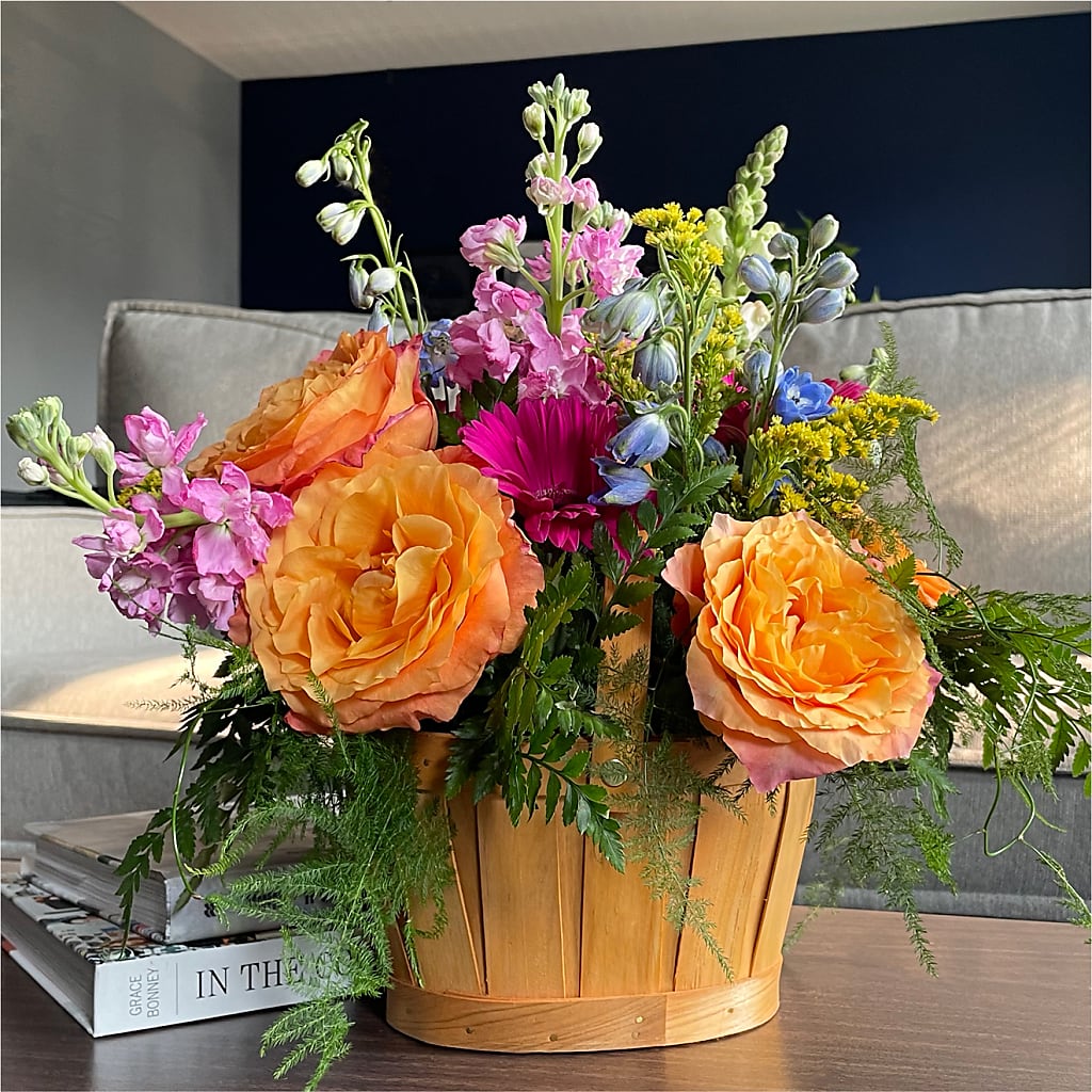 Garden of Life Basket – BLOOMERS FLOWERS & GIFTS, Campbell CA
