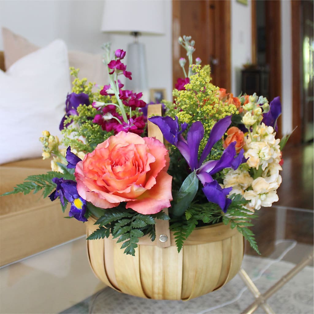 Garden of Life Basket – BLOOMERS FLOWERS & GIFTS, Campbell CA