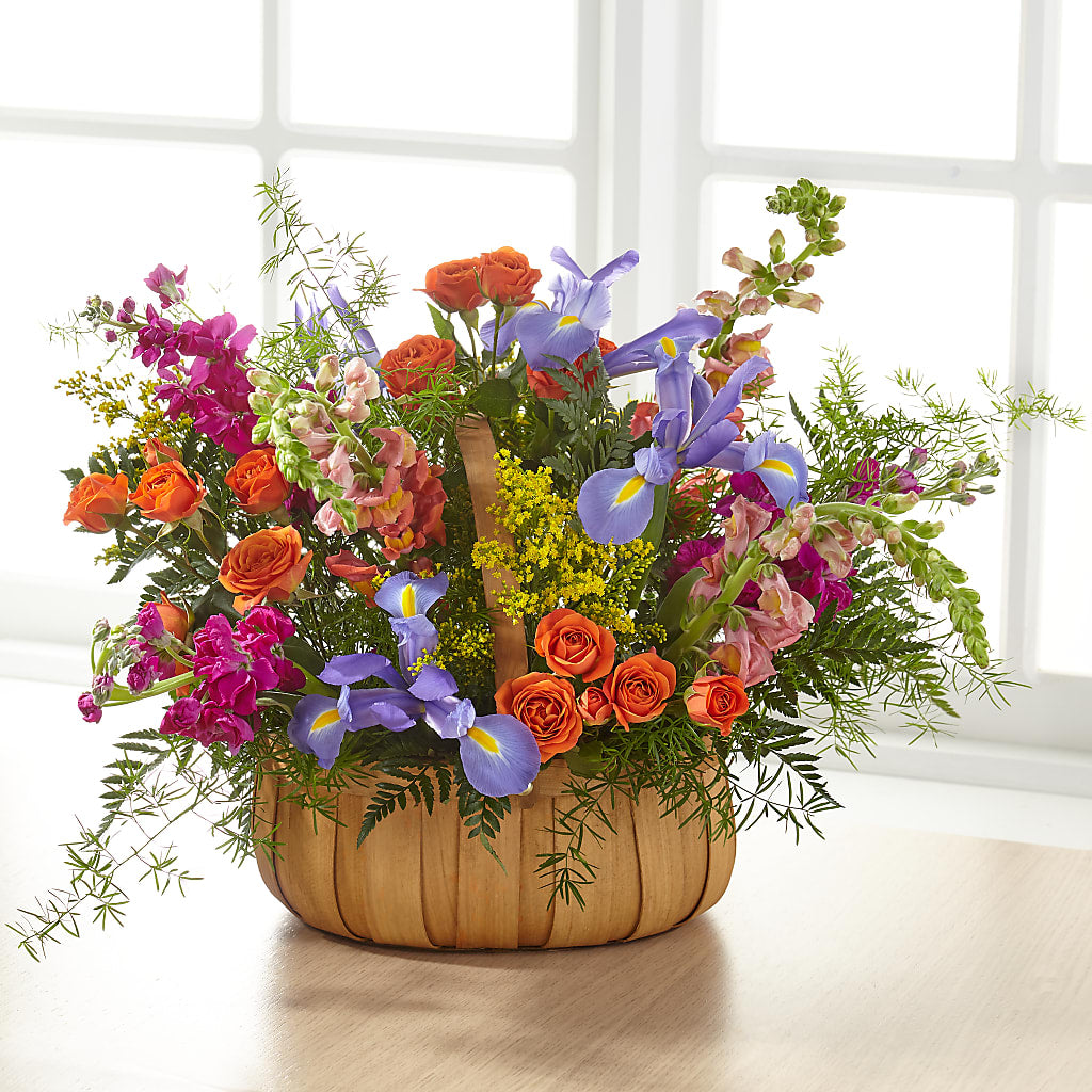 Garden of Life Basket – BLOOMERS FLOWERS & GIFTS, Campbell CA