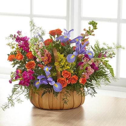 Garden of Life Basket – BLOOMERS FLOWERS & GIFTS, Campbell CA