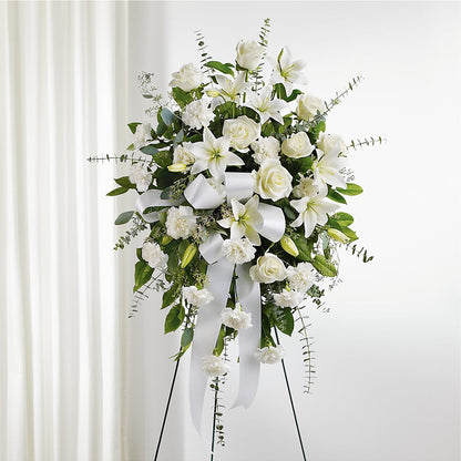 With Care Standing Spray – BLOOMERS FLOWERS & GIFTS, Campbell CA