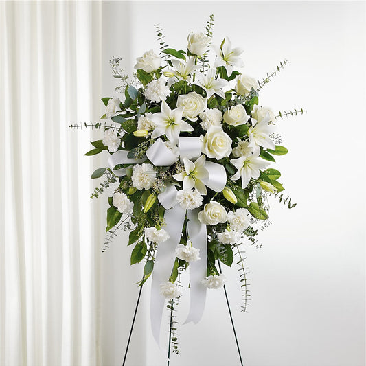 With Care Standing Spray – BLOOMERS FLOWERS & GIFTS, Campbell CA