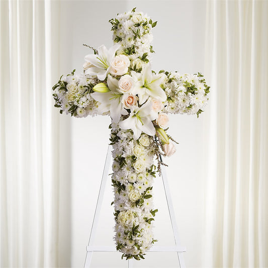 Spiritual Guidance Standing Spray – BLOOMERS FLOWERS & GIFTS, Campbell CA