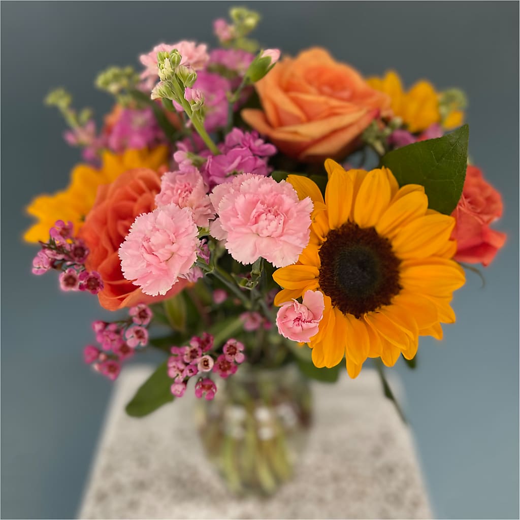 Yellow Brick Road Bouquet – BLOOMERS FLOWERS & GIFTS, Campbell CA