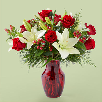 Evergreen Delight Bouquet – BLOOMERS FLOWERS & GIFTS, Campbell CA