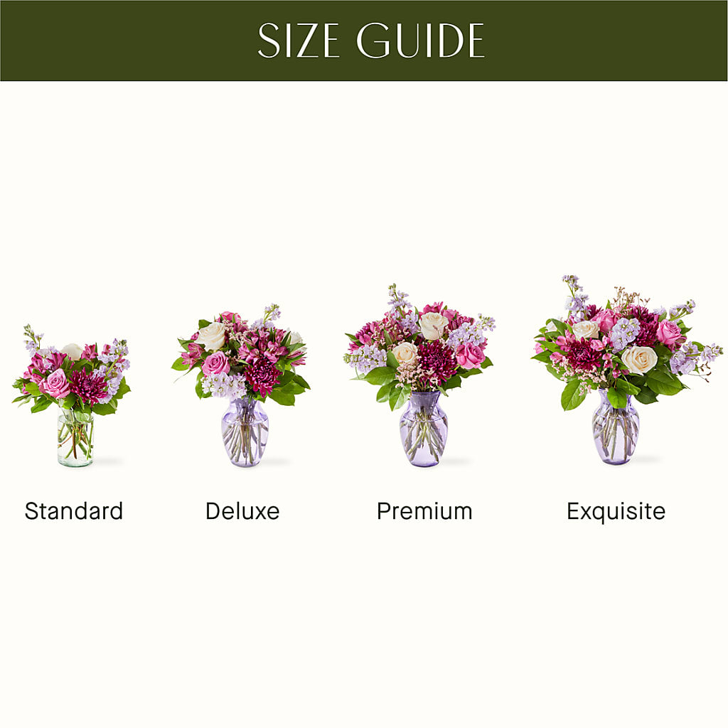 Amethyst Dreams Bouquet – BLOOMERS FLOWERS & GIFTS, Campbell CA
