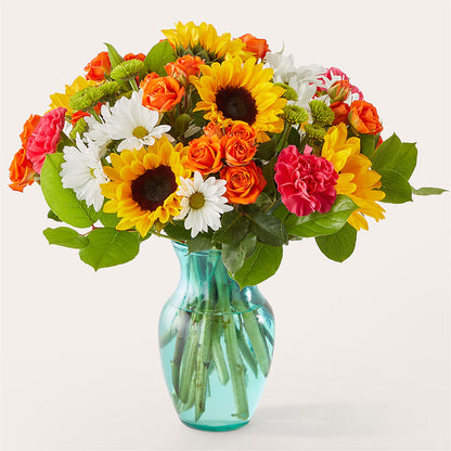 Sun-drenched Blooms Bouquet – BLOOMERS FLOWERS & GIFTS, Campbell CA