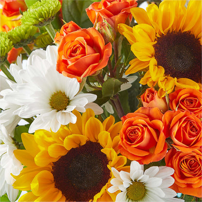 Sun-drenched Blooms Bouquet – BLOOMERS FLOWERS & GIFTS, Campbell CA
