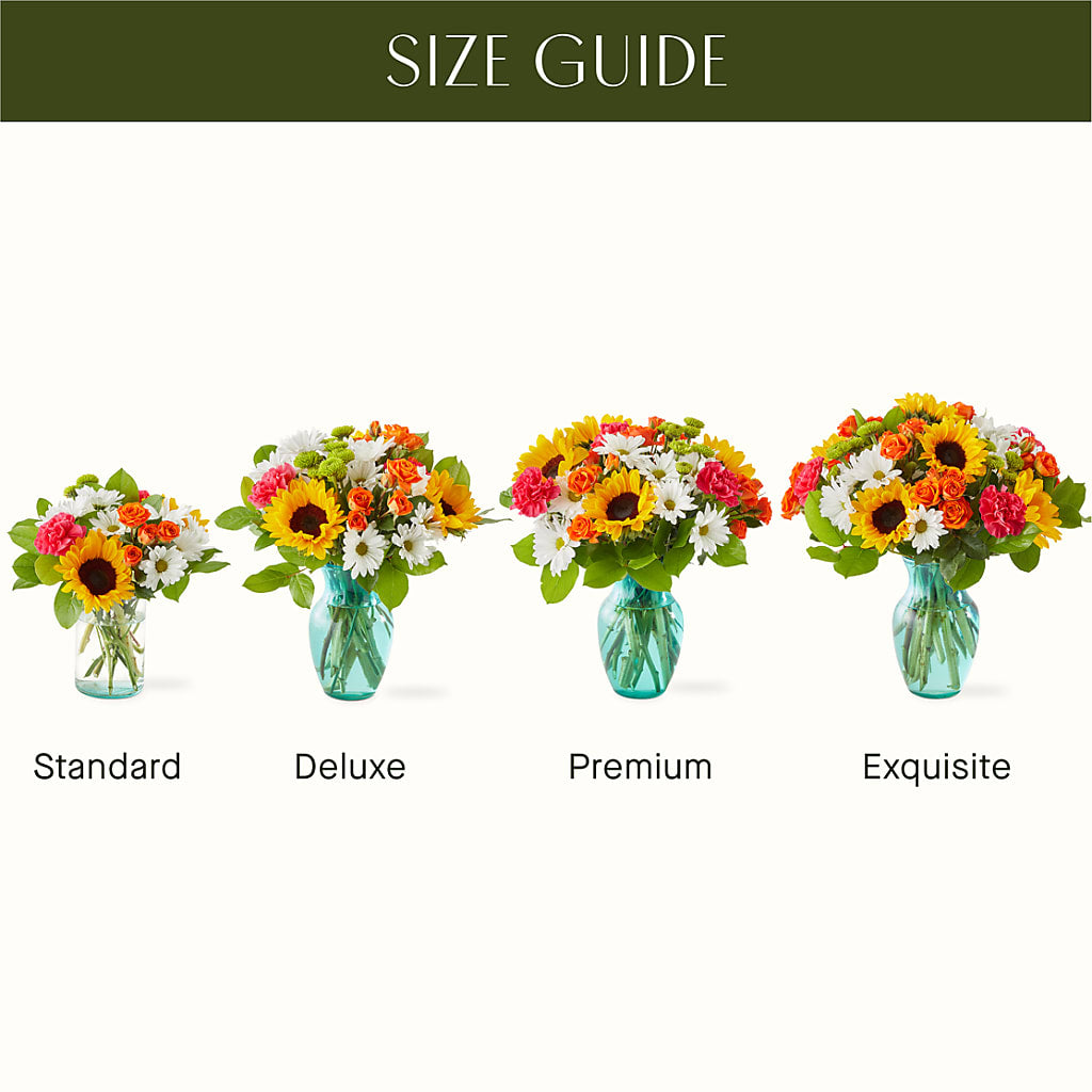 Sun-drenched Blooms Bouquet – BLOOMERS FLOWERS & GIFTS, Campbell CA