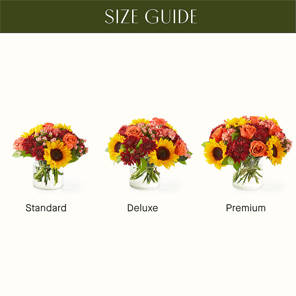 September Sunset Bouquet – BLOOMERS FLOWERS & GIFTS, Campbell CA