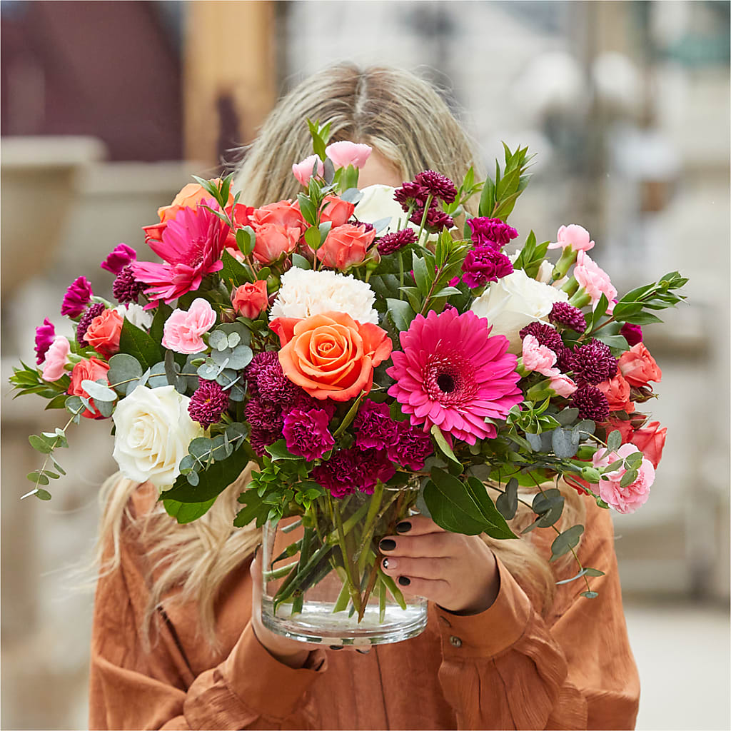 Smell the Roses Bouquet – BLOOMERS FLOWERS & GIFTS, Campbell CA