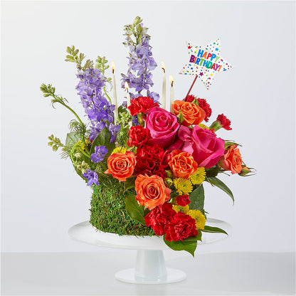 Best Year Yet Floral Cake – BLOOMERS FLOWERS & GIFTS, Campbell CA