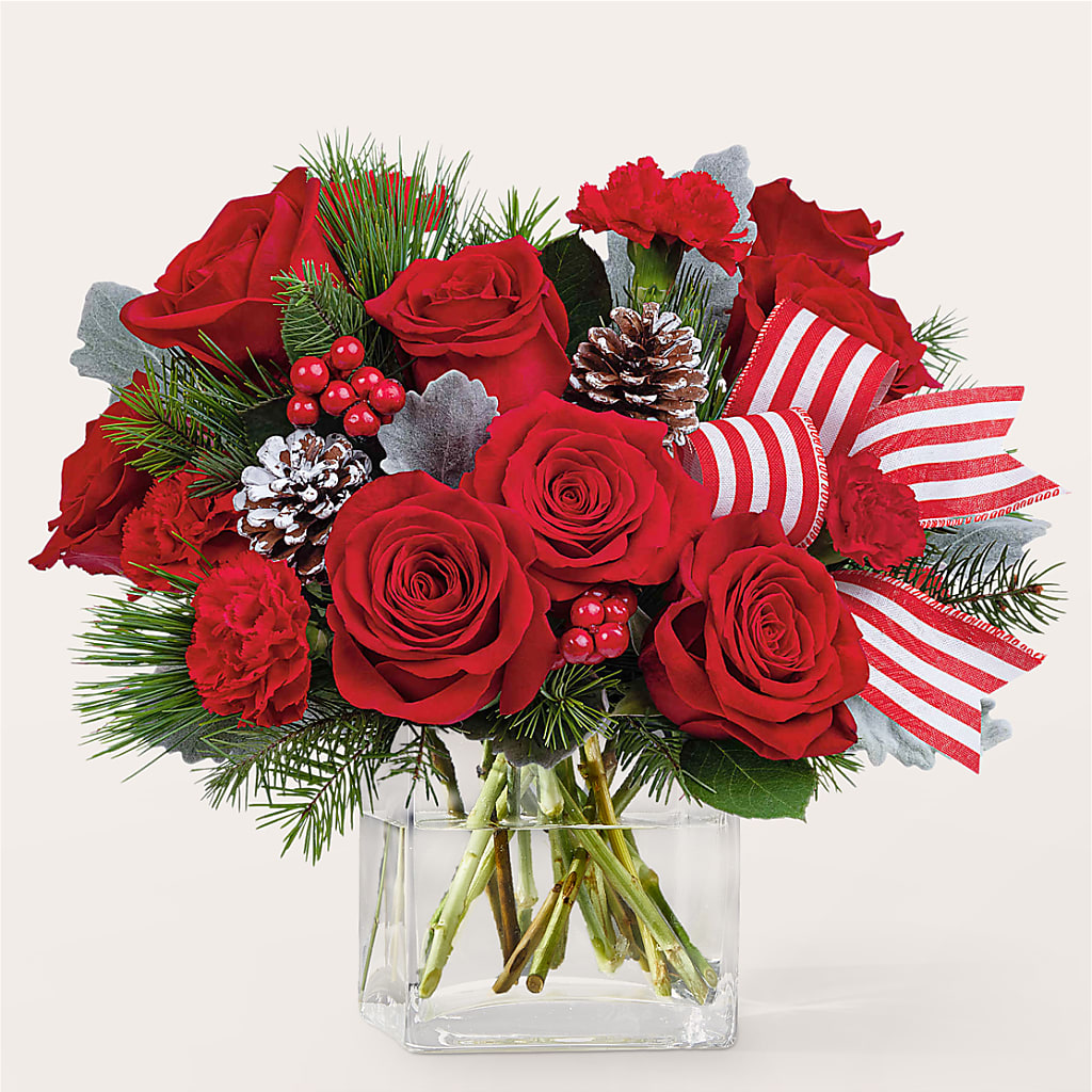 Baking Spirits Bright Bouquet – BLOOMERS FLOWERS & GIFTS, Campbell CA