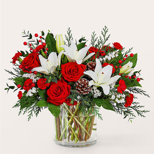 Best in Snow Bouquet – BLOOMERS FLOWERS & GIFTS, Campbell CA