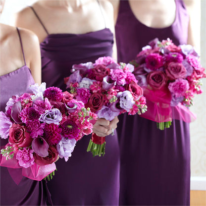 Bridesmaid's Garden Bouquet – BLOOMERS FLOWERS & GIFTS, Campbell CA