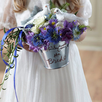 Enchantment Flower Girl Arrangement – BLOOMERS FLOWERS & GIFTS, Campbell CA