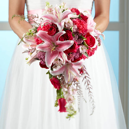 Lily & Rose Bouquet – BLOOMERS FLOWERS & GIFTS, Campbell CA