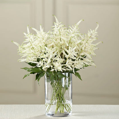 White Astilbe Bouquet – BLOOMERS FLOWERS & GIFTS, Campbell CA