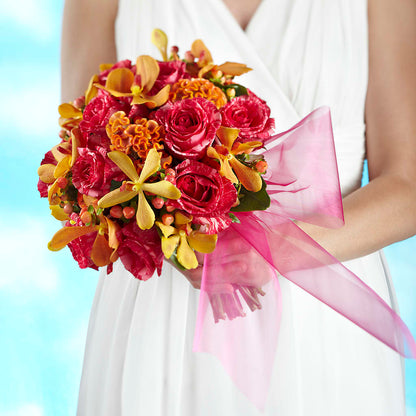 Brilliant Shades of Love Bouquet – BLOOMERS FLOWERS & GIFTS, Campbell CA